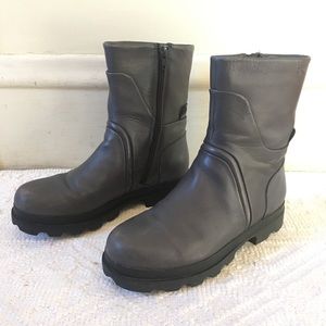 Camper mid-calf motorcycle boot